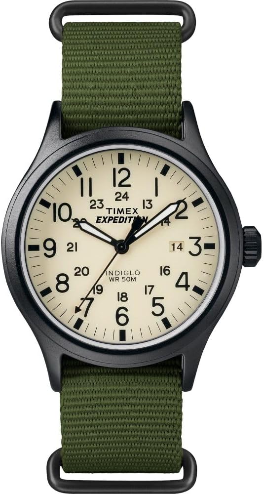 Timex Expedition Scout 40 mm relógio masculino field militar verde