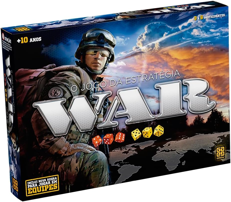 Melhores jogos de tabuleiro: War Grow selecionado pela ZEGGY.