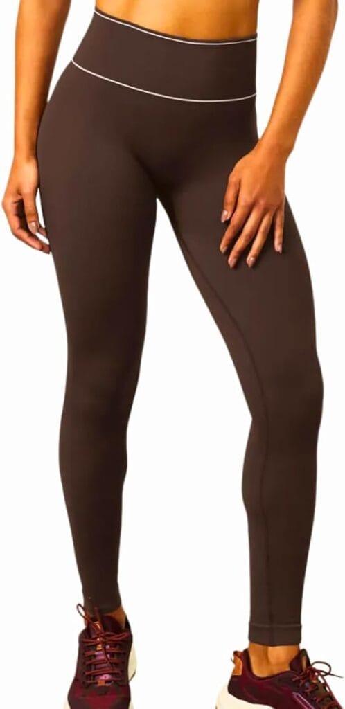 Hope Seamless Adapt Cós Alto Sem Costura Legging Feminina