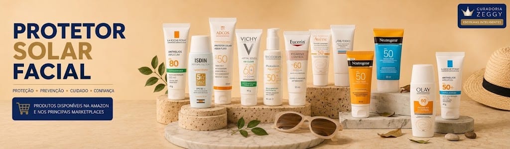 Melhor Protetor Solar Facial: 12 Melhores Opções | ZEGGY