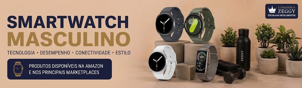 MELHOR SMARTWATCH MASCULINO