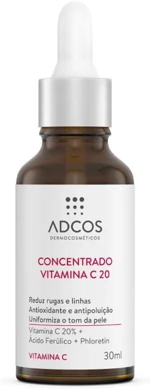 ADCOS Derma Complex Concentrado Vitamina C 20 30 ml para o rosto | ZEGGY