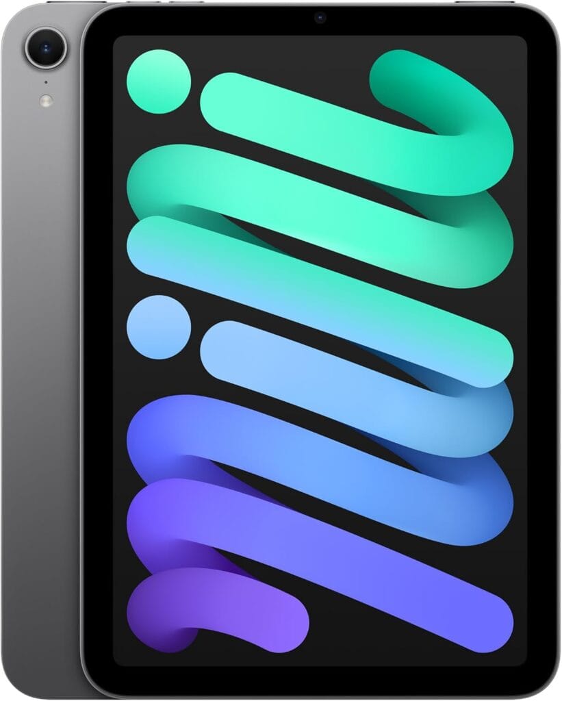 Apple iPad mini A17 Pro 128 GB Wi-Fi cinza-espacial com tela Liquid Retina de 8,3 polegadas