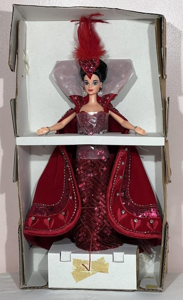 Barbie Bob Mackie Queen of Hearts 1994 de coleção