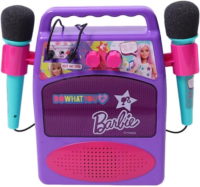 Barbie Meu Primeiro Karaokê F0113-8 com dois microfones