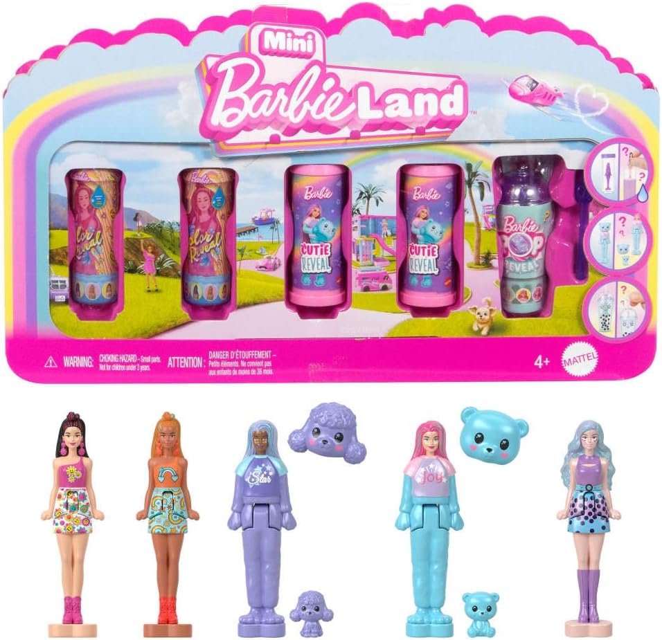 Barbie Mini BarbieLand Pacote Mini Reveal JGL29 Mattel