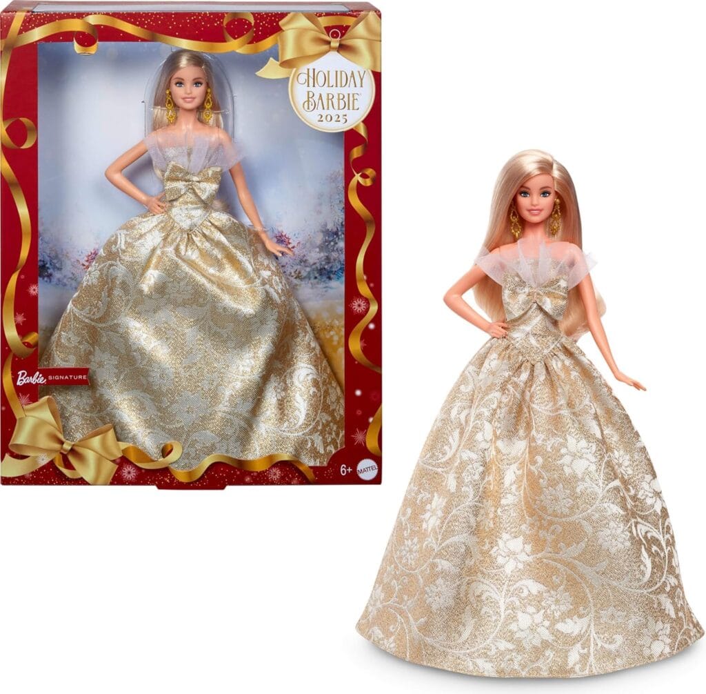 Barbie Signature Holiday 2025 cabelo loiro JBH95 Mattel