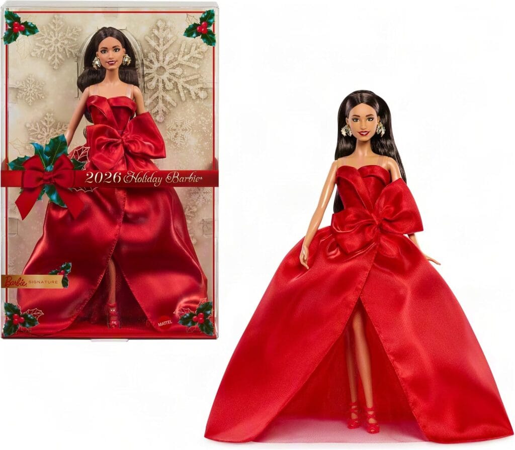 Barbie Signature Holiday Barbie Latina JJX67 boneca de coleção Mattel