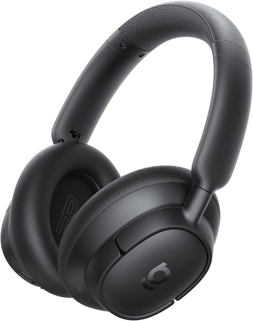 Baseus Bass BH1 NC preto headphone Bluetooth com ANC
