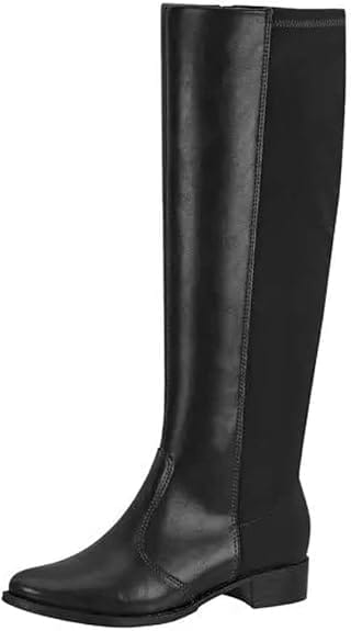 Bota feminina Beira Rio montaria cano longo preta 9045.242