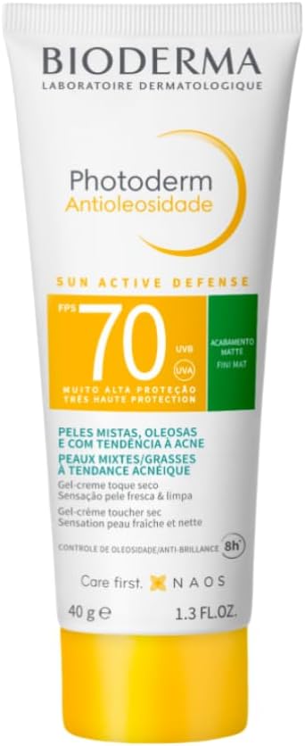 Bioderma Photoderm Antioleosidade FPS 70 protetor solar facial para pele oleosa