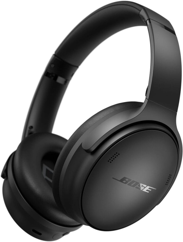 Bose QuietComfort headphone Bluetooth preto com cancelamento de ruído