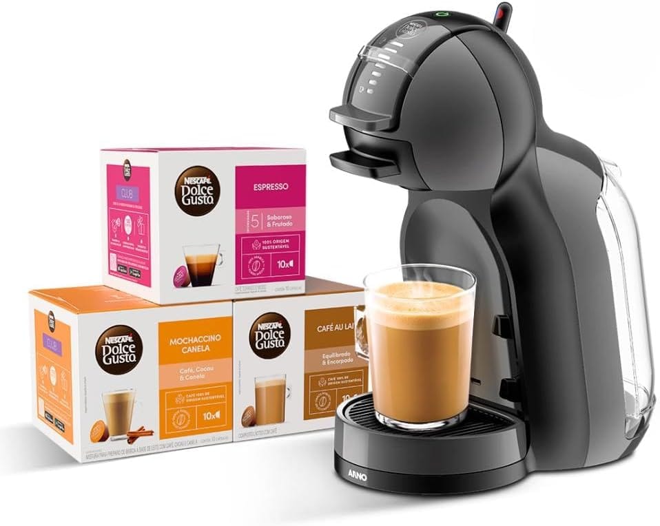 Cafeteira Nescafé Dolce Gusto Mini Me 220V preta