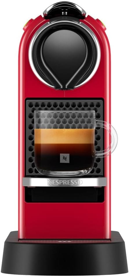 Cafeteira Nespresso CitiZ Vermelho Cereja 220V para cápsulas Nespresso Original