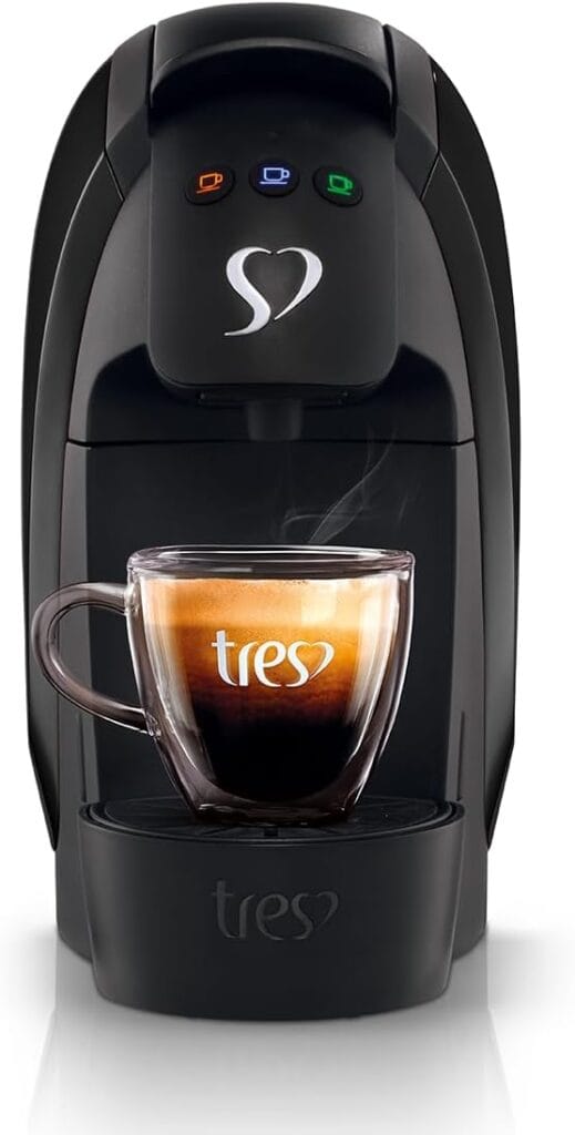 Cafeteira Três Corações Luna 220V para cafés, cappuccinos e bebidas em cápsulas