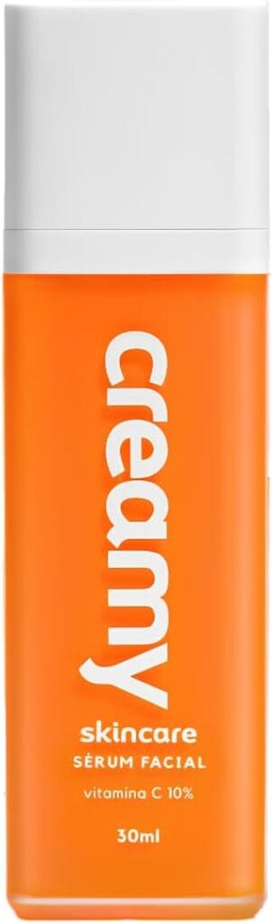Creamy Skincare Sérum Facial Vitamina C 10% 30 ml entre as melhores vitaminas C para o rosto