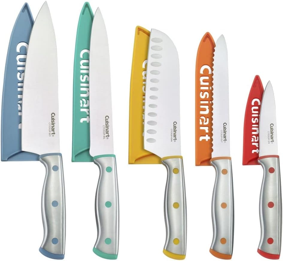 Jogo de Facas Cuisinart ColorCore 10 Peças entre os melhores jogos de facas da ZEGGY