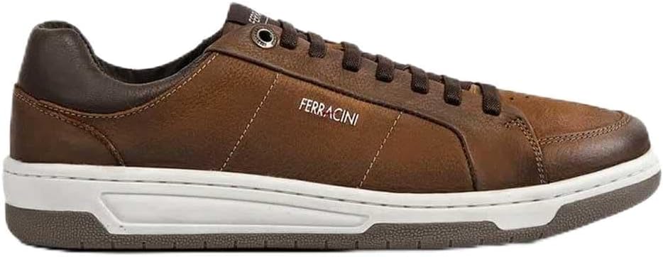 Ferracini Vox 8050-617D Sapatênis Masculino em Couro Caramelo