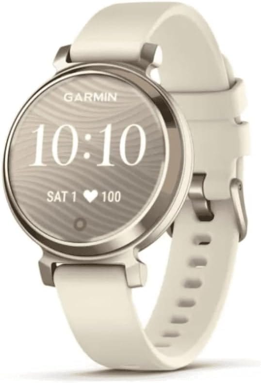 Garmin Lily 2 Sport Dourado com Branco 35 mm smartwatch feminino compacto