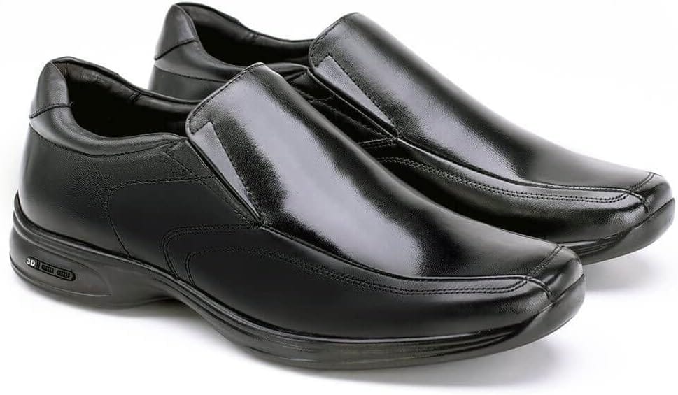 Jota Pe 3D Vision 71455 sapato social masculino preto