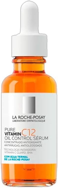 La Roche-Posay Pure Vitamin C12 Oil Control Sérum 30 ml com Vitamina C 12% para pele oleosa