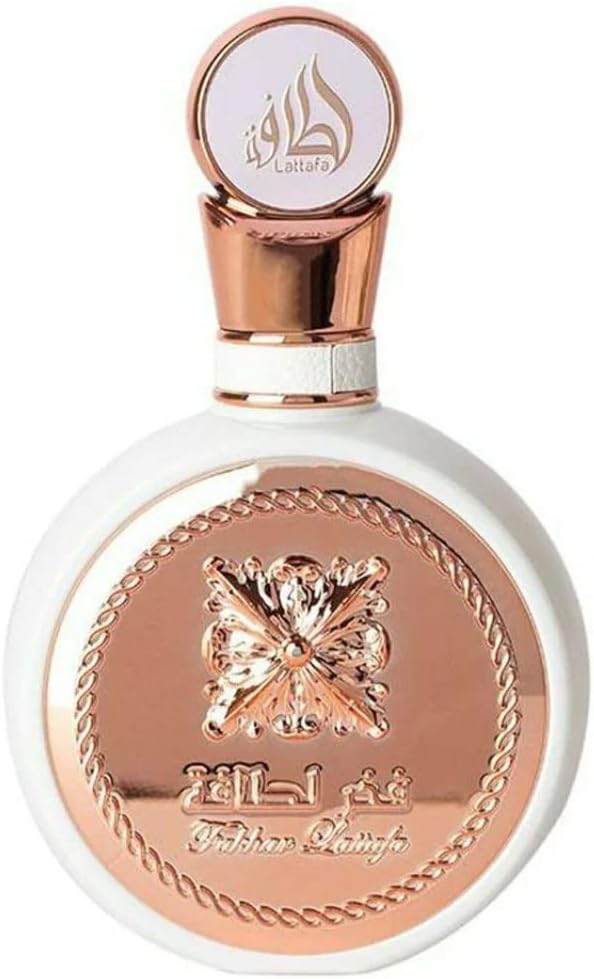Lattafa Fakhar Rose Eau de Parfum 100 ml – perfume árabe feminino floral frutado