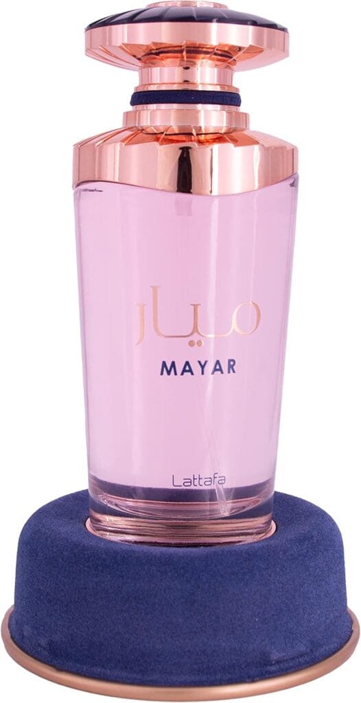 Lattafa Mayar Eau de Parfum 100 ml – perfume árabe feminino floral frutado