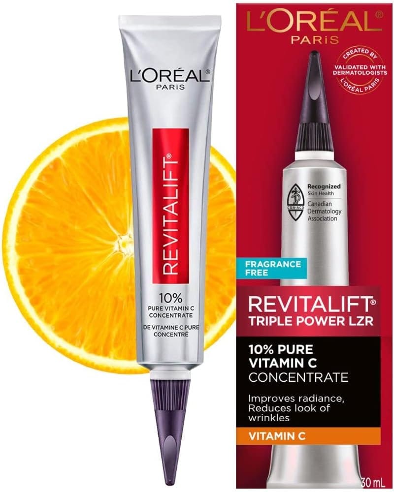 L'Oréal Paris Revitalift Clinical 10% Pure Vitamin C Serum 30 ml com Vitamina C Pura e Ácido Hialurônico