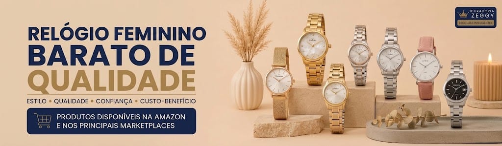 Melhor Relógio Feminino Barato: 12 Melhores Opções | ZEGGY