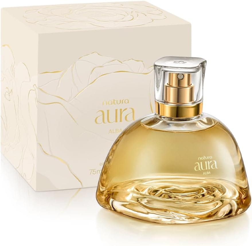 Natura Aura Alba Eau de Parfum 75 ml entre os melhores perfumes femininos nacionais