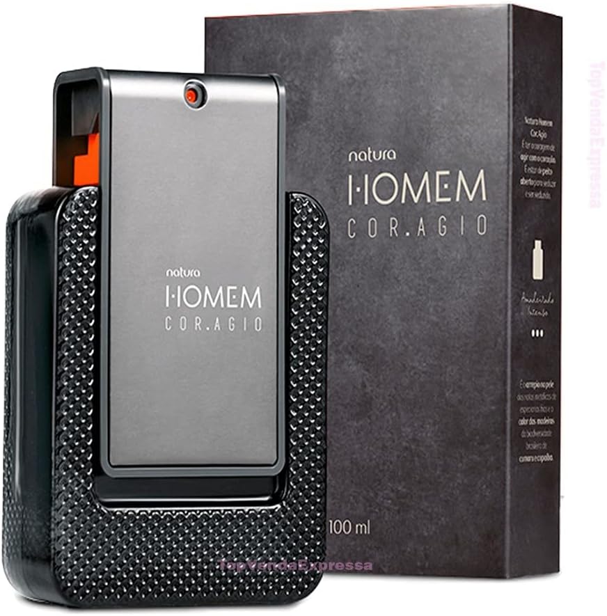 Natura Homem Cor.agio Deo Parfum 100 ml perfume masculino nacional