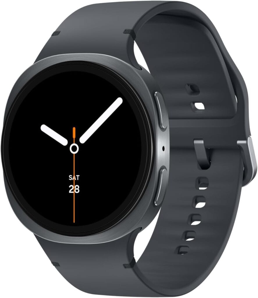Samsung Galaxy Watch8 40 mm LTE Grafite smartwatch masculino com tela AMOLED, GPS e NFC