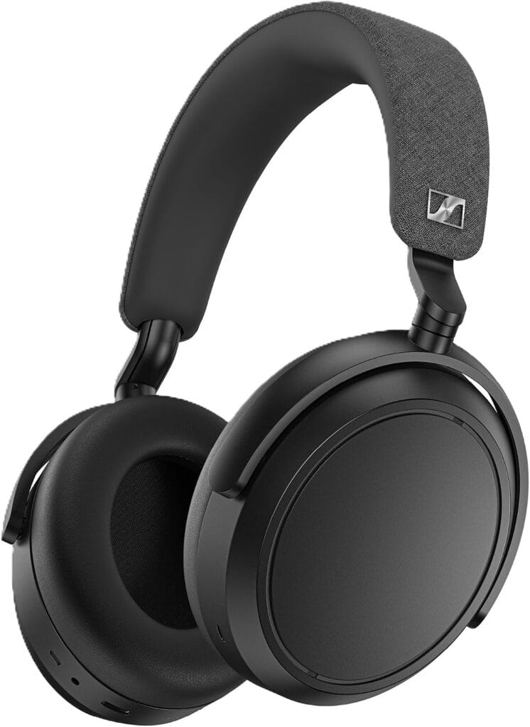 Sennheiser Momentum 4 Wireless headphone preto com cancelamento de ruído