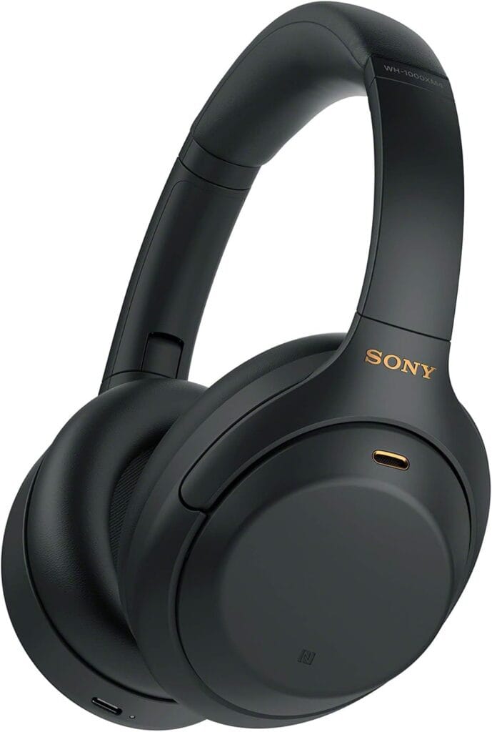 Melhor headphone Sony WH-1000XM4 preto com cancelamento de ruído