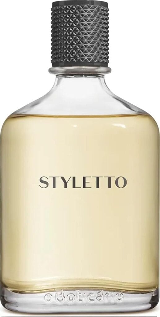 Styletto Desodorante Colônia 100 ml masculino O Boticário em frasco clássico