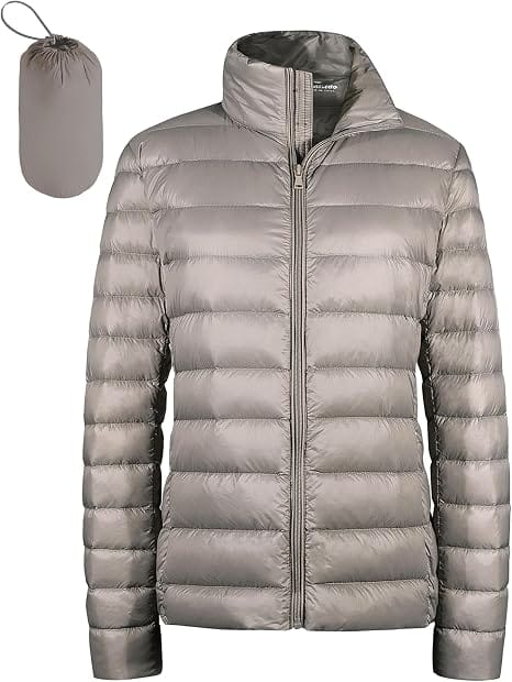 Wantdo Jaqueta Feminina Ultra Leve Embalável entre as melhores jaquetas puffer femininas