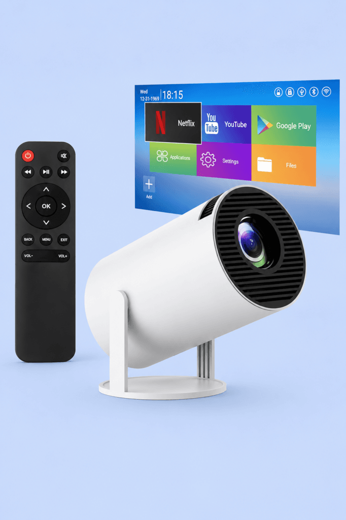 mini projetor melhor gadget tech